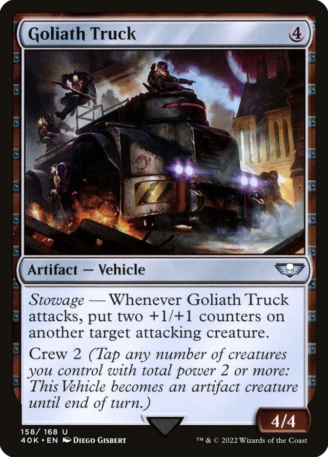 MTG Card Title: Goliath Truck 40K/158