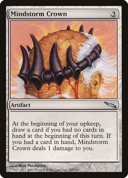 MTG Card Title: Mindstorm Crown MRD/207