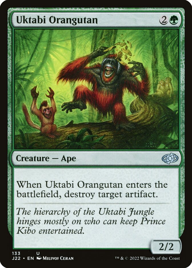 MTG Card Title: Uktabi Orangutan J22/133