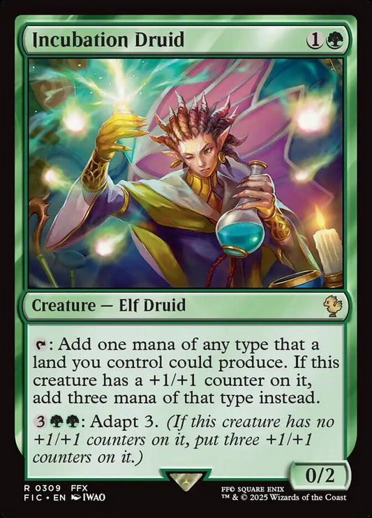 MTG Card Title: Incubation Druid FIC/309