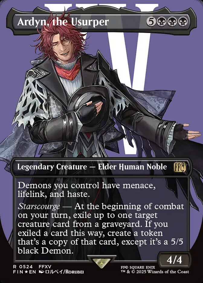 MTG Card Title: Ardyn, the Usurper FIN/524
