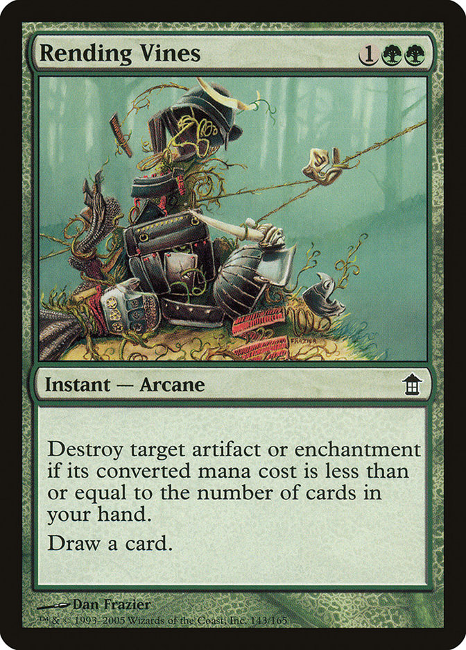 MTG Card Title: Rending Vines SOK/143
