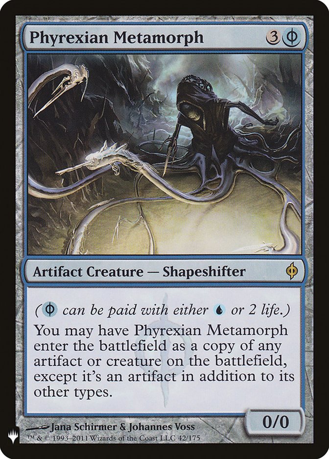 MTG Card Title: Phyrexian Metamorph PLST/NPH-42