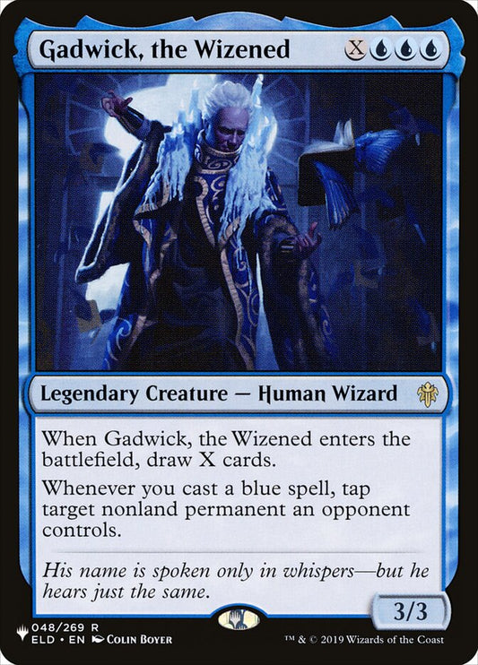 MTG Card Title: Gadwick, the Wizened PLST/ELD-48