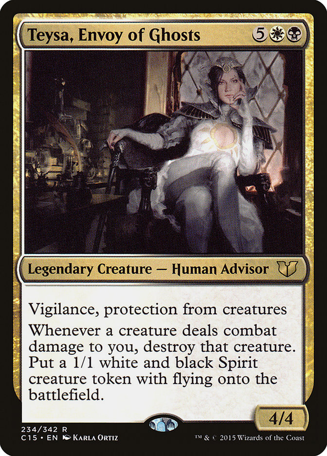MTG Card Title: Teysa, Envoy of Ghosts C15/234