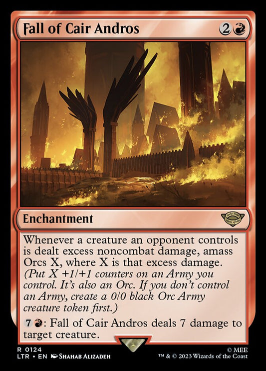 MTG Card Title: Fall of Cair Andros LTR/124