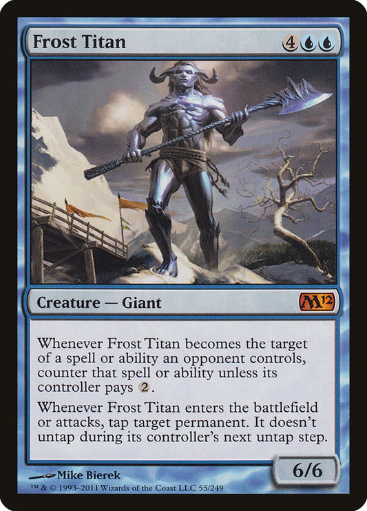 MTG Card Title: Frost Titan M12/55