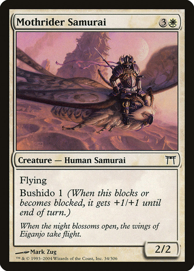 MTG Card Title: Mothrider Samurai CHK/34