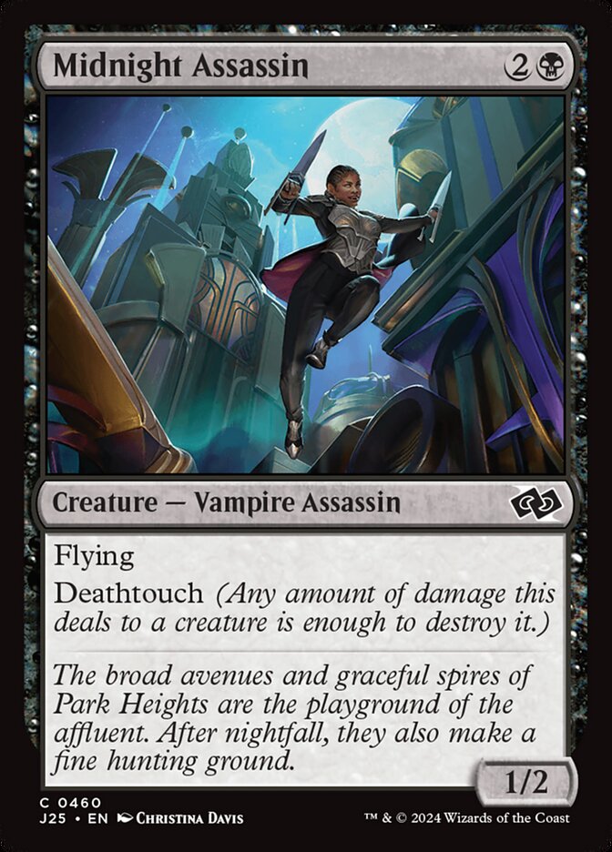 MTG Card Title: Midnight Assassin J25/460