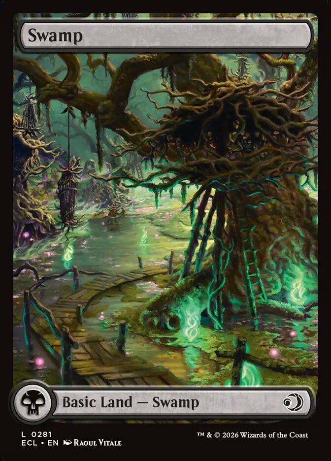 MTG Card Title: Swamp ECL/281