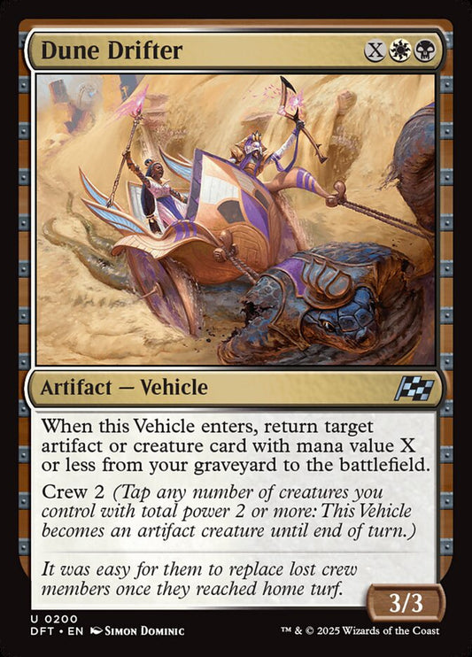 MTG Card Title: Dune Drifter DFT/200