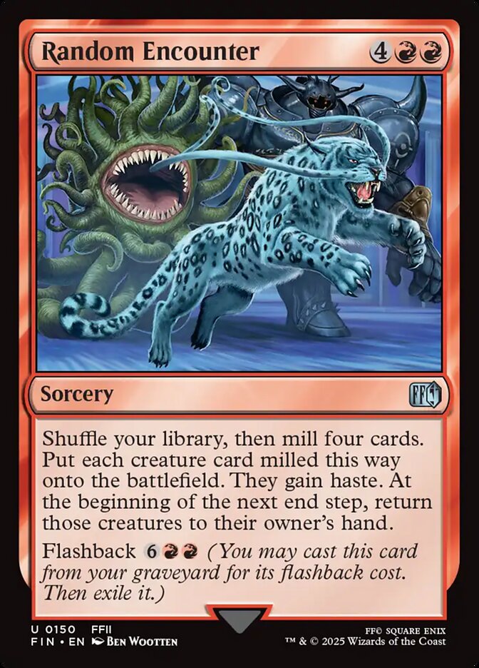 MTG Card Title: Random Encounter FIN/150