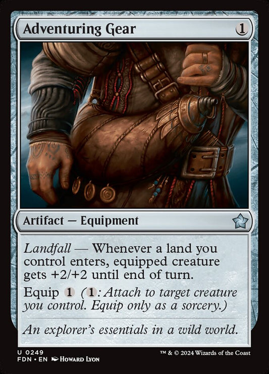 MTG Card Title: Adventuring Gear FDN/249