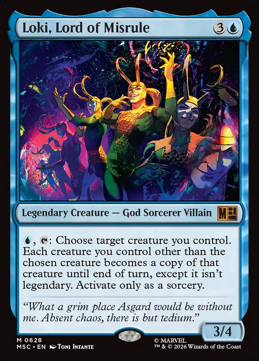 MTG Card Title: Loki, Lord of Misrule MSC/628