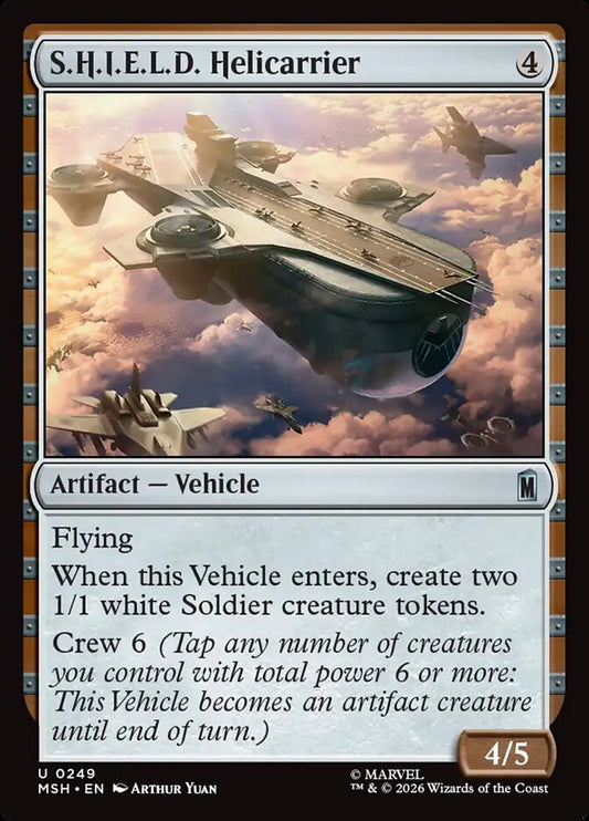 MTG Card Title: S.H.I.E.L.D. Helicarrier MSH/249