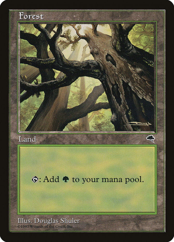 MTG Card Title: Forest TMP/347
