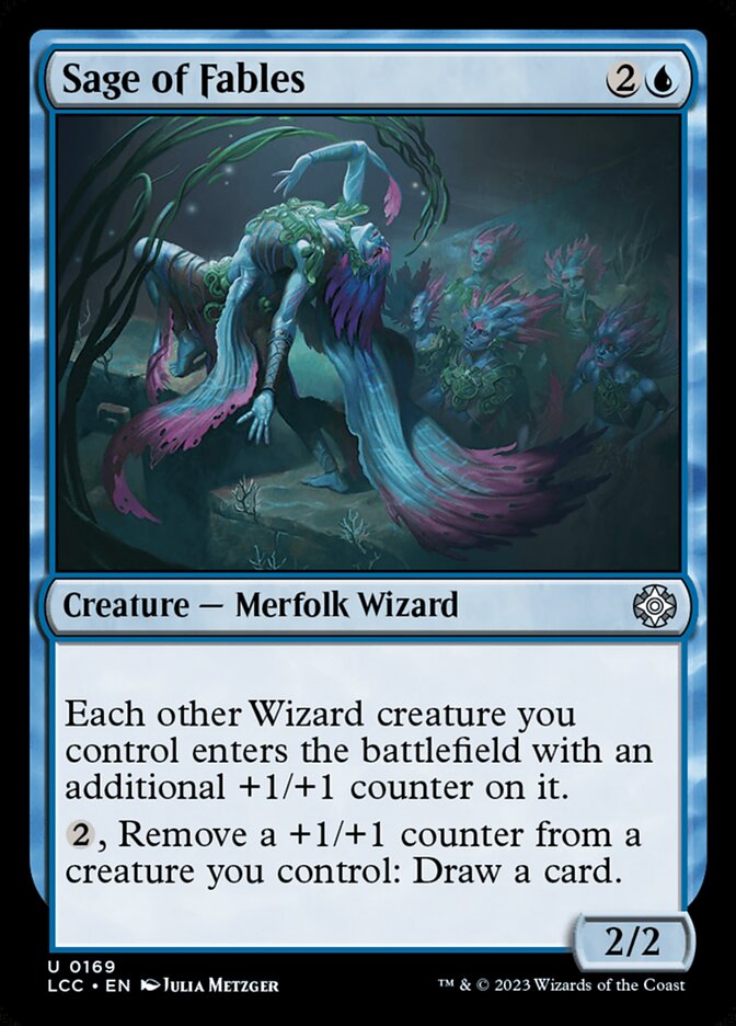 MTG Card Title: Sage of Fables LCC/169