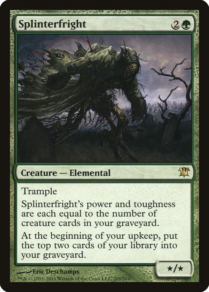 MTG Card Title: Splinterfright ISD/205