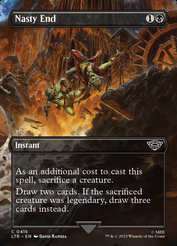 MTG Card Title: Nasty End LTR/416