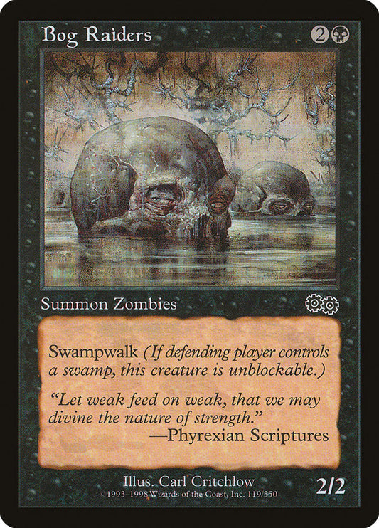 MTG Card Title: Bog Raiders USG/119