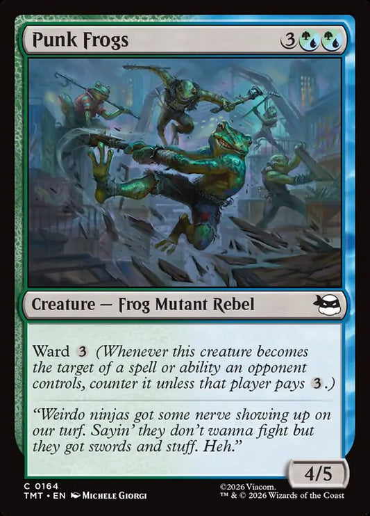 MTG Card Title: Punk Frogs TMT/164