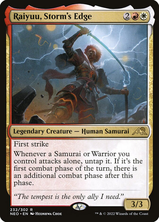 MTG Card Title: Raiyuu, Storm's Edge NEO/232