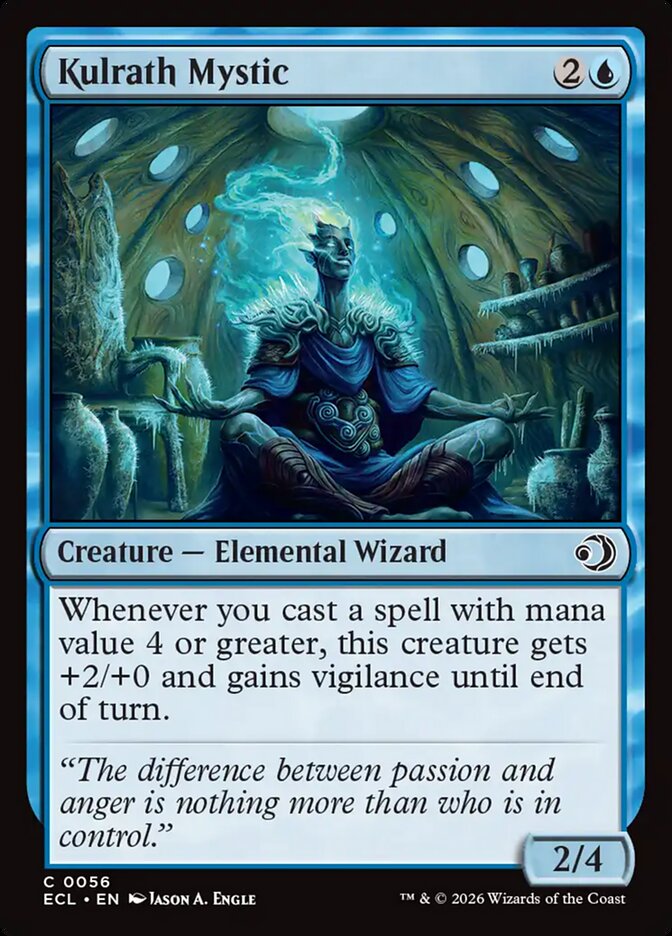 MTG Card Title: Kulrath Mystic ECL/56