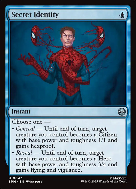 MTG Card Title: Secret Identity SPM/43