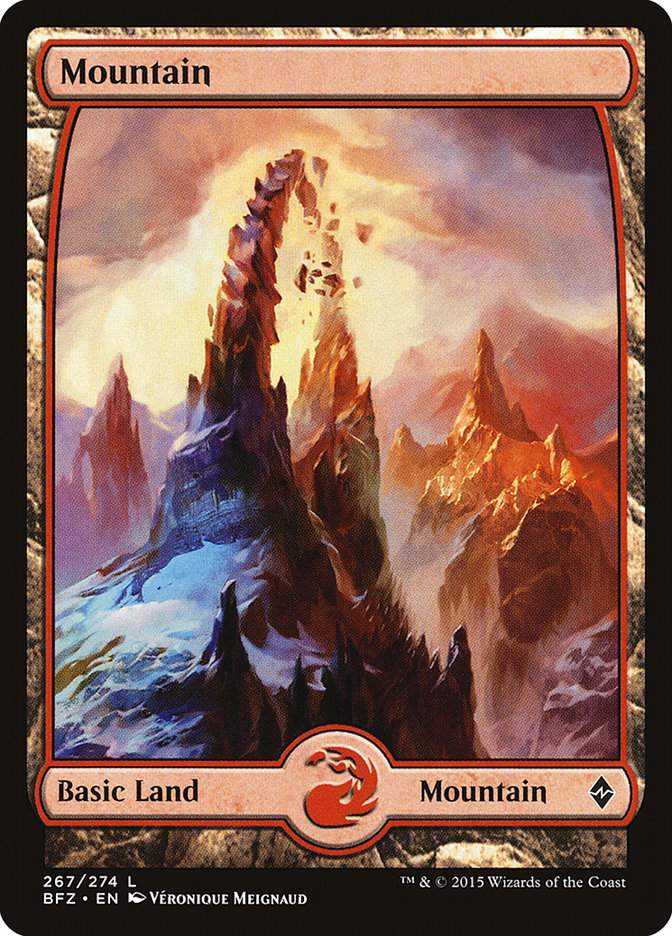MTG Card Title: Mountain BFZ/267