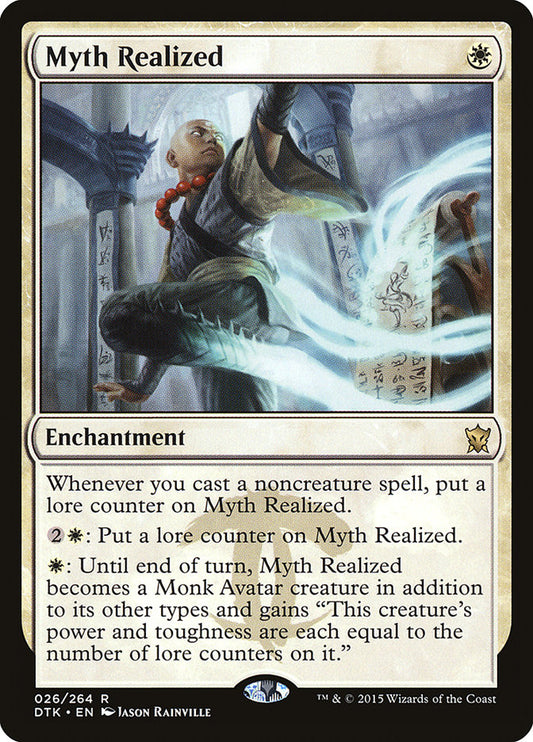 MTG Card Title: Myth Realized DTK/26