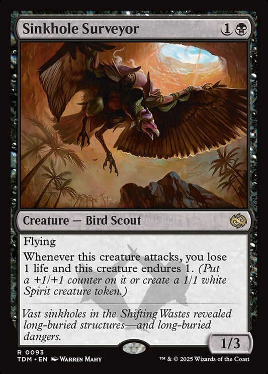 MTG Card Title: Sinkhole Surveyor TDM/93