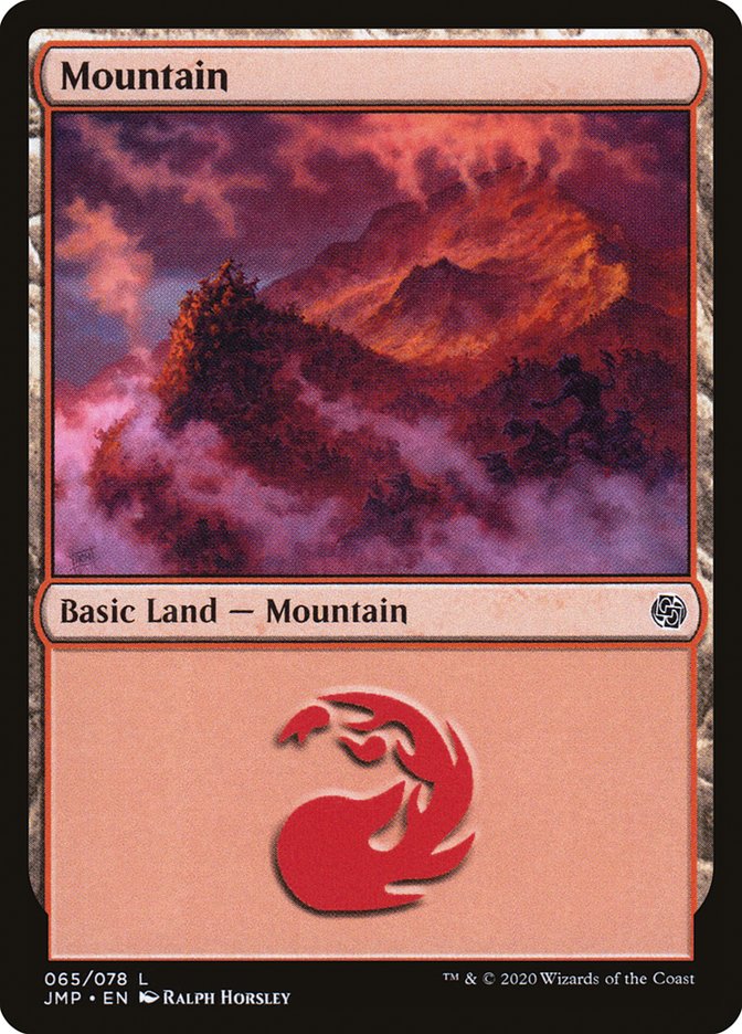 MTG Card Title: Mountain JMP/65