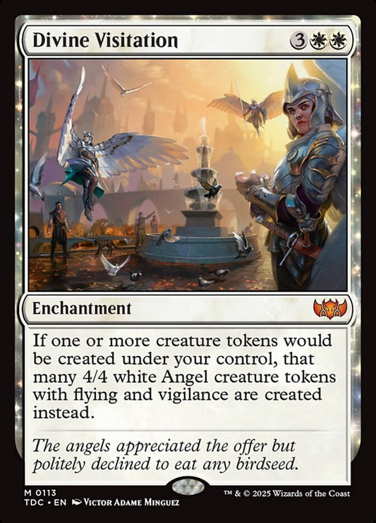 MTG Card Title: Divine Visitation TDC/113