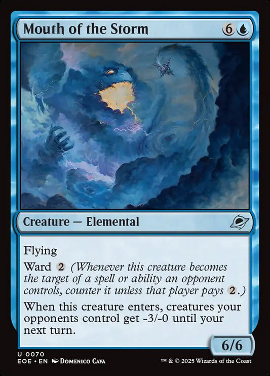 MTG Card Title: Mouth of the Storm EOE/70