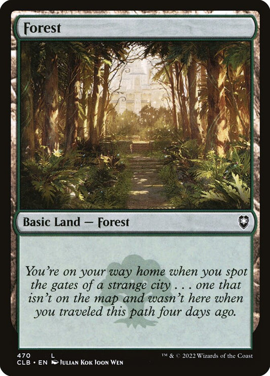 MTG Card Title: Forest CLB/470