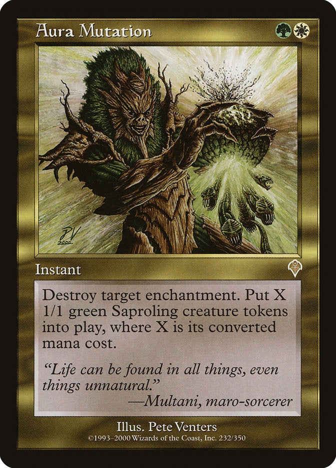 MTG Card Title: Aura Mutation INV/232