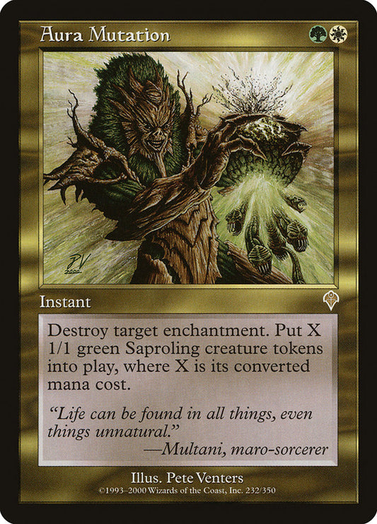 MTG Card Title: Aura Mutation INV/232