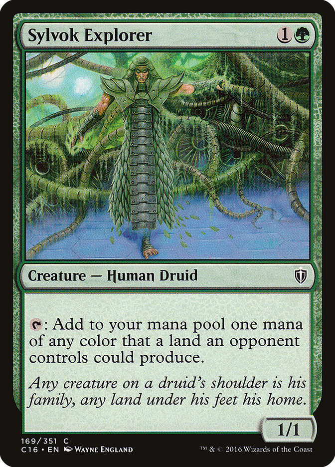 MTG Card Title: Sylvok Explorer C16/169