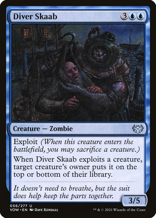 MTG Card Title: Diver Skaab VOW/56