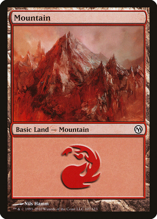 MTG Card Title: Mountain DPA/107