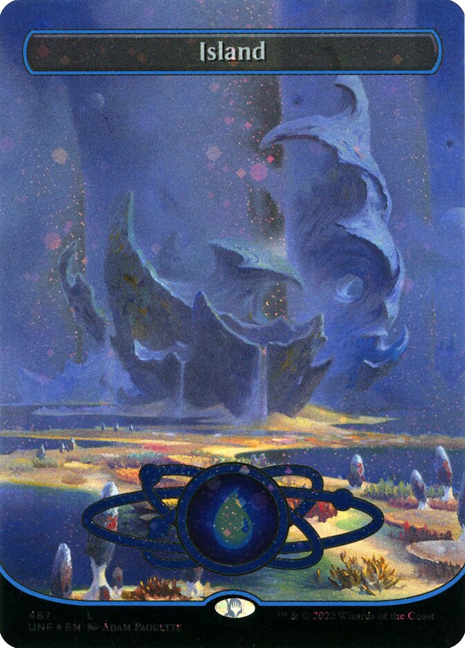 MTG Card Title: Island UNF/487