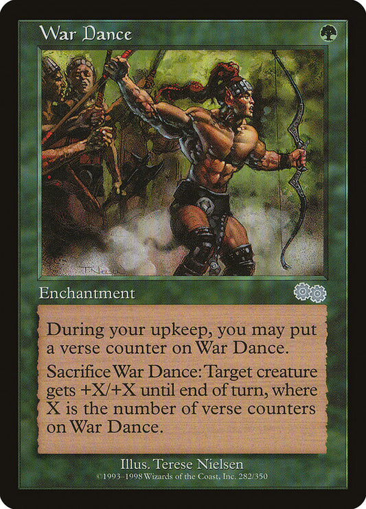 MTG Card Title: War Dance USG/282
