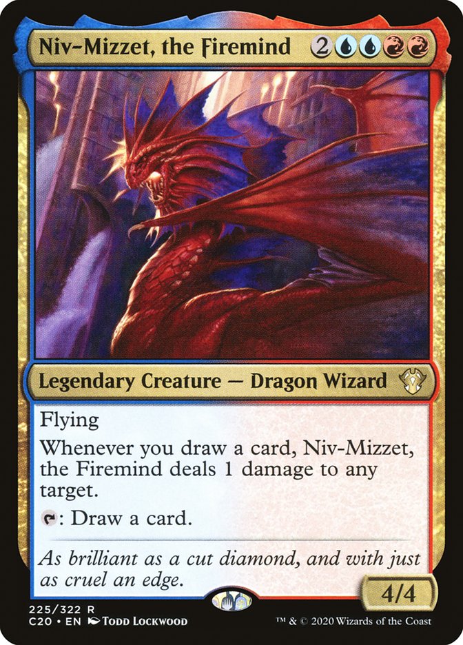 MTG Card Title: Niv-Mizzet, the Firemind C20/225