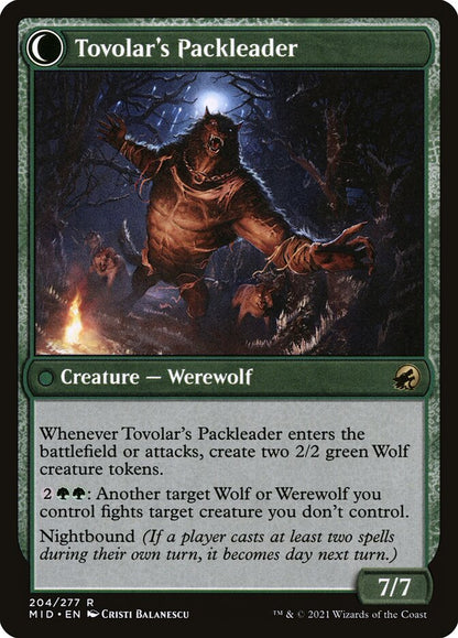 Tovolar's Huntmaster // Tovolar's Packleader MID/204