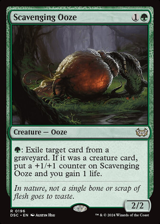 MTG Card Title: Scavenging Ooze DSC/196