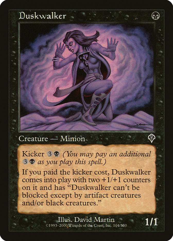 MTG Card Title: Duskwalker INV/104