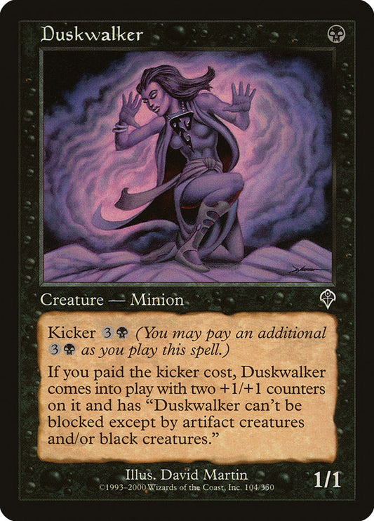 MTG Card Title: Duskwalker INV/104