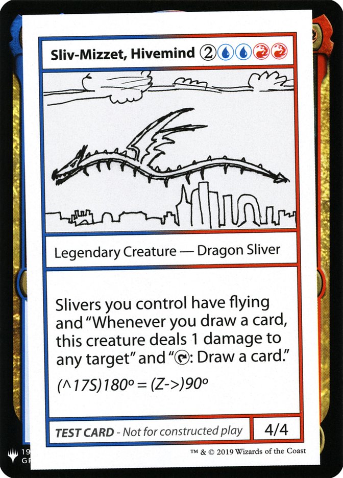 MTG Card Title: Sliv-Mizzet, Hivemind CMB1/99