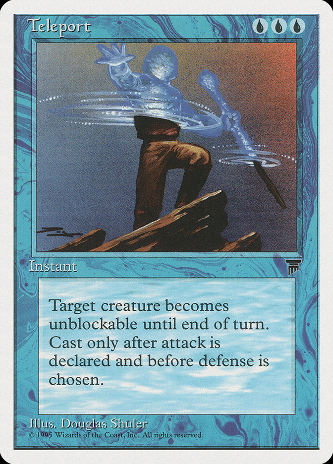 MTG Card Title: Teleport CHR/26
