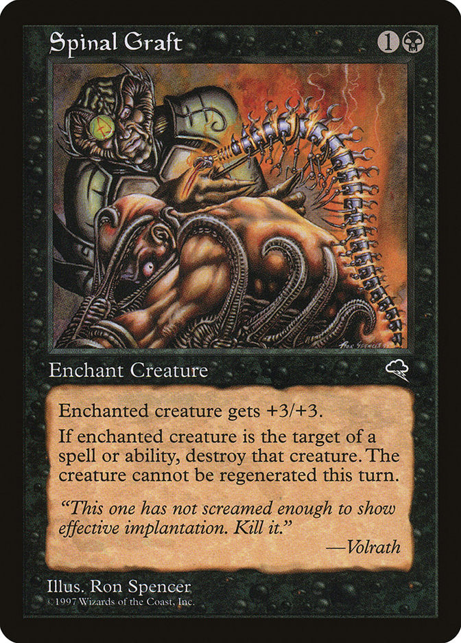 MTG Card Title: Spinal Graft TMP/159